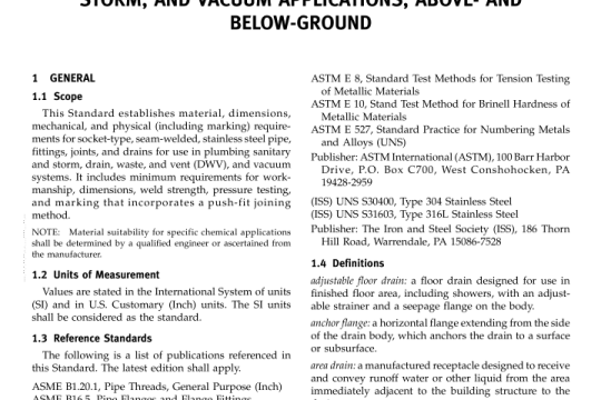 ASME A112.3.1 pdf free download