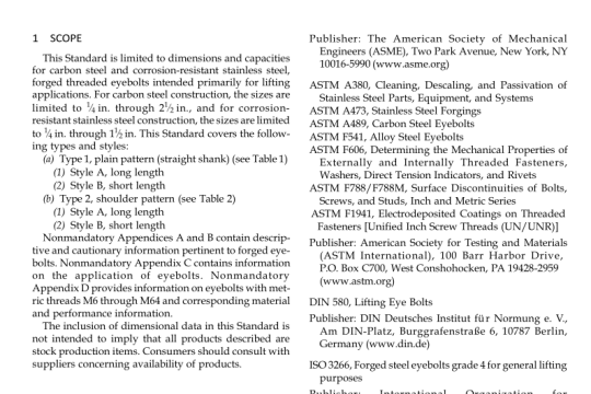 ASME B18.15 pdf free download