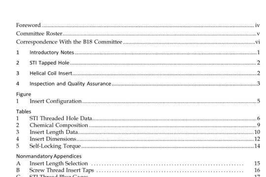 ASME B18.29.1 pdf free download