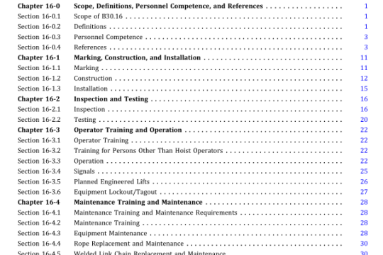 ASME B30.16 pdf free download