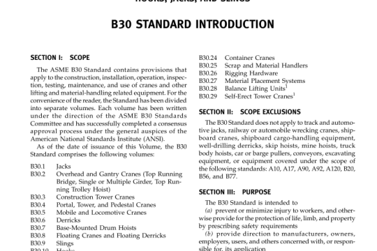 ASME B30.24 pdf free download