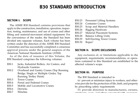 ASME B30.4 pdf free download