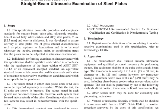 ASME SA-435 pdf free download