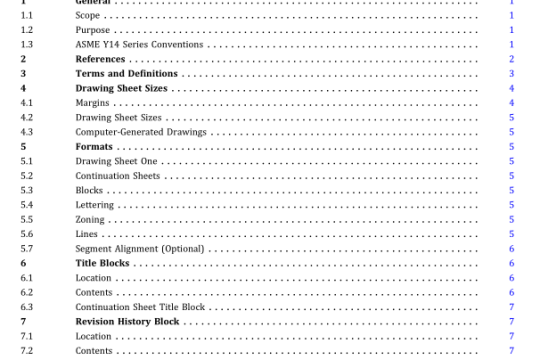 ASME Y14.1 pdf free download